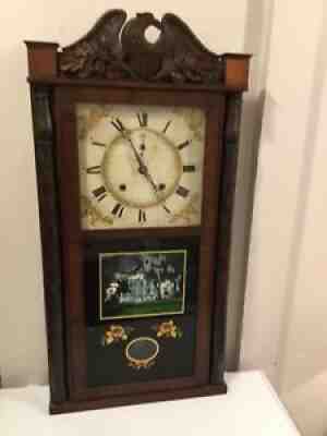 RARE Antique ELI TERRY, Woodworks With SECOND HAND, Retirement Gift From DuPont