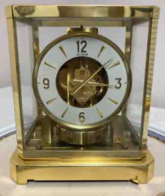 NICE Jaeger LeCoultre Atmos Vintage Clock 528-6 15-Jewel SN-175509 -Made 1963-65