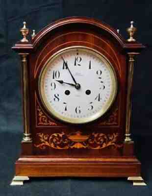 French Edwardian Mantel Clock - By Japy Freres Examined By Dent Of London