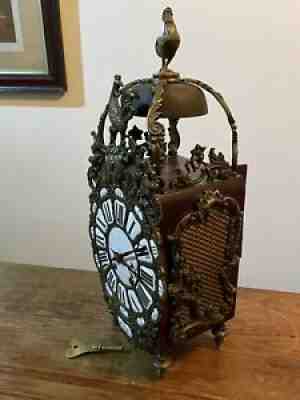 Antique Lantern Clock. Mid 18th Century C:-1756 Japy Freres , French Louis XV.