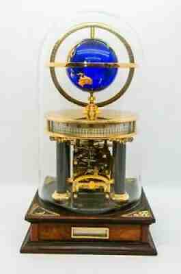 FRANKLIN MINT ROYAL GEOGRAPHICAL SOCIETY MILLENNIUM GLOBE CLOCK