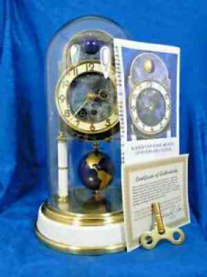 KAISER UNIVERSE BLUE 400 DAY GERMAN ANNIVERSARY CLOCK RESTORED.NICE GIFT