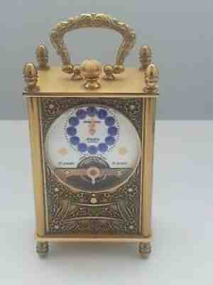 Vintage Hebdomas Arnex 8 Day Clock ,Rare Collector Clock ,Working !