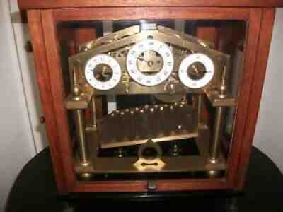WILLIAM CONGREVE ROLLING BALL FUSEE CLOCK,SIGNED NI WRIGHT MORPETH 2002.