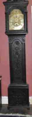 Antique English Tall Case Grandfather clock C.1740, James Webster