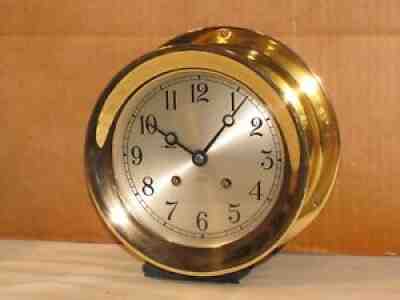 CHELSEA VINTAGE SHIPS BELL CLOCK 6 DIAL 1956 ALL ORIGINAL