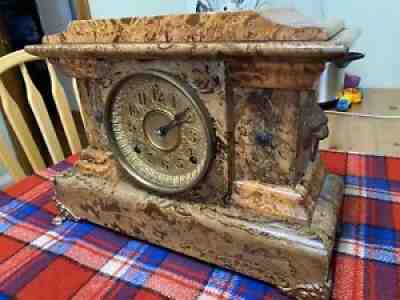 Antique Early Seth Thomas Mantle Clock NICE!! Works Great 1891