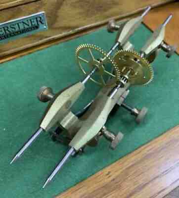Antique French Clockmakers Tool (Brass) for Clock Collectors & Clock Repair