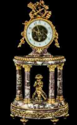 ANTIQUE VICTORIAN french mantle clock