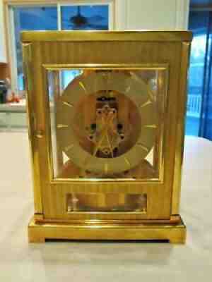 Jaeger Le Coultre Atmos Tuxedo Clock Model 522 1955-1957