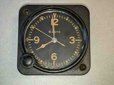 Elgin National Watch P51 Mustang Aircraft Clock 8 Jewel 1776 US ARMY Type A-11