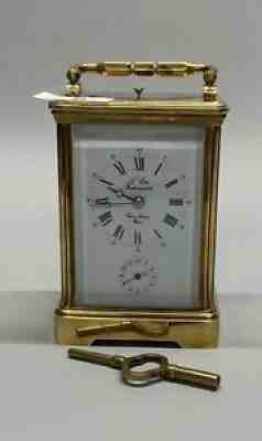 beautiful FRENCH L'EPEE REPEATER CARRIAGE / ALARM CLOCK