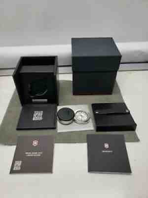 LIMITED EDITION Victorinox Swiss Army Travel Alarm Clock Needs Battery