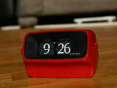 Flip Clock Copal Kinzle German Sony Panasonic battery Operated Restored Perfect