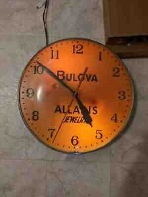 Vintage 1960s Bulova Wall Clock