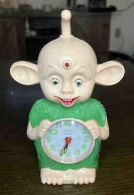 Bibo Talking Alarm Clock 1997 RARE God Belly Monster Archie McPhee Original Odd