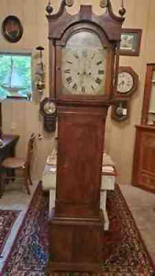 Antique American Tall Case / Grandfather Clock c. 1845