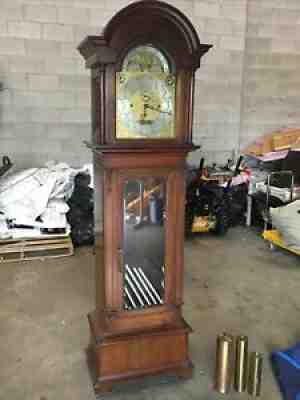 Rare Antique Walter Durfee Tiffany & Co 9 Tube Triple Chime Grandfather Clock