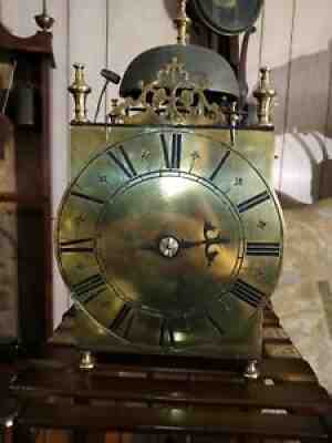 Early French One Hand Lantern Clock, Free Shipping