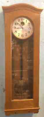 1931 Master Standard Electric Time Clock Springfield MA Ponca City Schools AS IS