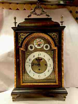 Rare Antique 18th Century Austrian Sonnerie Bracket Clock