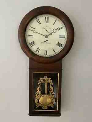 Early Seth Thomas No 1 Rosewood Weight Driven Regulator Clock C. 1860â??s
