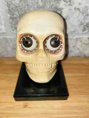 Rare Oswald Germany Skull Clock â??Living Clockâ?