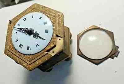 ~1700 Hexagonal Repeating Table Clock, Benedick FirstenFelder, Fridberg, Germany