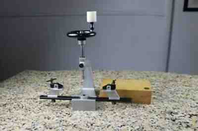 bergeon no. 6200 clock makers bushing machine & box of tooling super condition