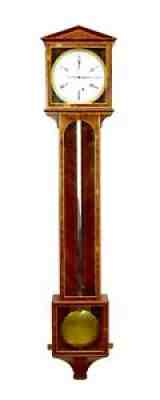57"H Vienna Laterndluhr 1 YEAR MOVEMENT Regulator Wall Clock - ONE YEAR DURATION