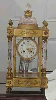 Tiffany & Co., French Crystal Palace Regulator