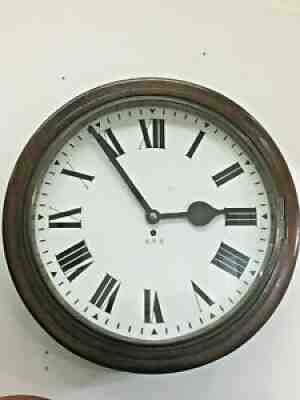 1940's G.P.O. Dial Clock 8 Day Fusee Movement