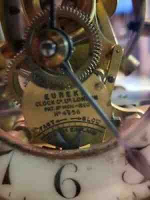 Eureka electo mechanical clock 1906