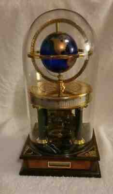 RARE ROYAL GEOGRAPHICAL SOCIETY MILLENNIUM Terrestrial World FRANKLIN MINT CLOCK
