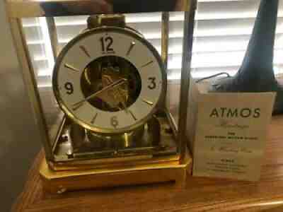 Beautiful 1960's Jaeger LeCoultre ATMOS 528-8 Clock, Low S/n