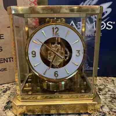 Jaeger LeCoultre Atmos Heritage The Perpetual Motion Clock 15 Jewels Original