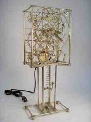Gordon Bradt Seven Man Clock, Kinetico Studios probably the only never used !