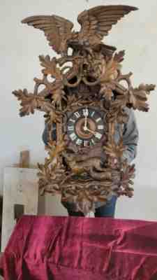 Antique German Cuckoo Clock