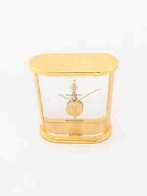 Jaeger LeCoultre / Tiffany & Co PRISM Table Clock with 8 day inline movement