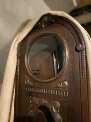 Winterhalder & Hoffmeier Arched Top German Grandfather Clock