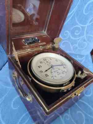 Rare Elgin 600 American marine chronometer 1943 No. 189