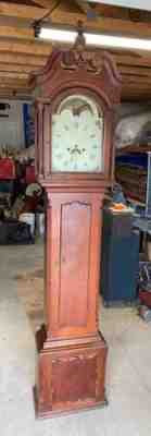 Antique Kentucky Tall Case Clock James Wilson Birmingham England 1777-1809