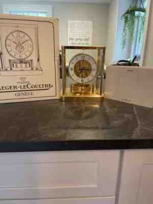 JAEGER LECOULTRE ATMOS 540 PERPETUAL CLOCK 656816 W/ BOX & PAPERS
