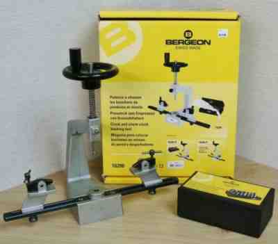 Watch & Clock Maker Bergeon 16200-R Bushing Tool & Accessories Set