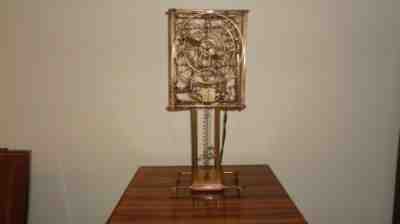 Gordon Bradt Seven Man Clock, Kinetico Studios