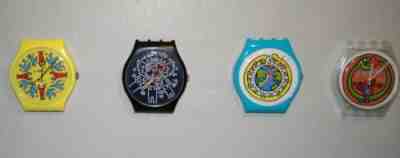 Swatch Maxi Wall Clocks Super RARE Dan Komar