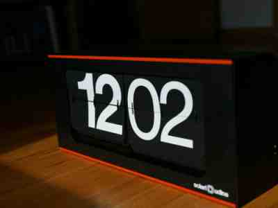 Solari Udine Cifra 120 Vintage Flip Clock Wall Airport Train XL Large Industrial