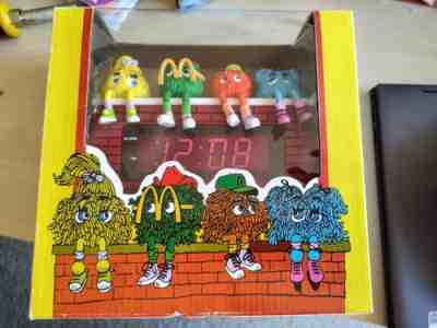 McTime LED alarm clock McDonald's 1996 Vintage Clock