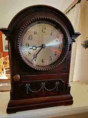 Rare Self Winding Clock Company Mantle Clock.