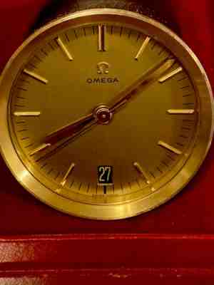Rare vintage OMEGA PENDULETTE RETRO ROCKET LINE 1963 Desk clock